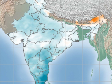 India Solar Anomaly Map November 2023 ArcVera Renewables