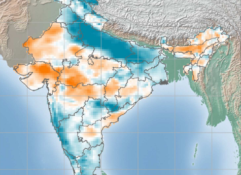 India Wind Anomaly Map November 2023 ArcVera Renewables