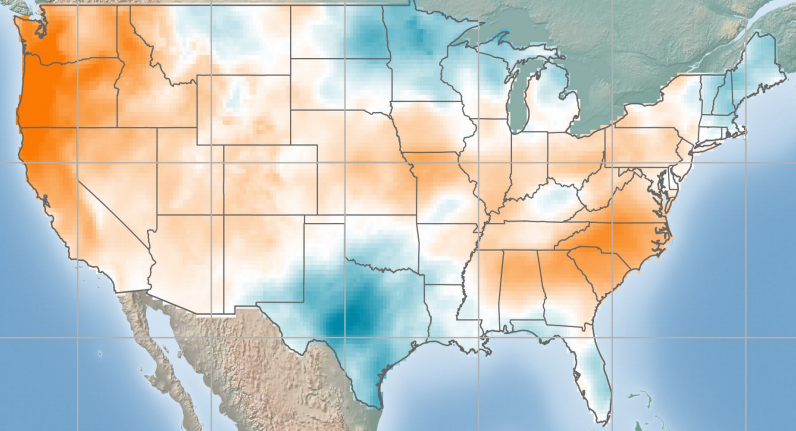 USA - Solar Anomaly Map - April 2021 | ArcVera Renewables