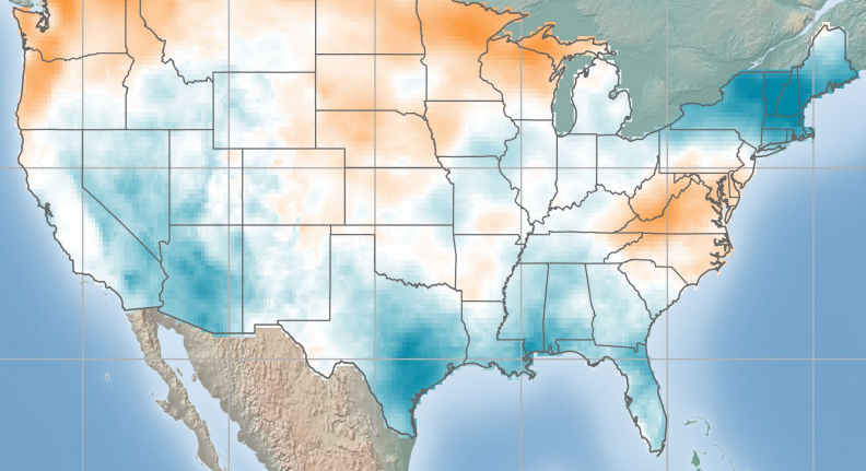 USA - Solar Anomaly Map - July 2021 | ArcVera Renewables