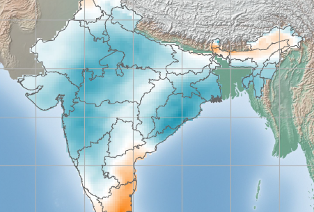 india physical map 2022